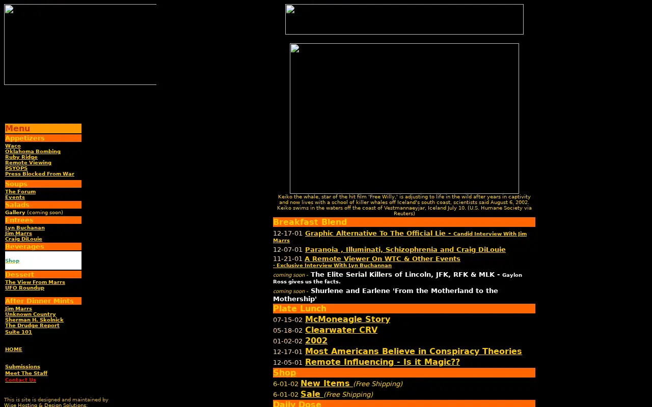 wisehosting.com in 2002