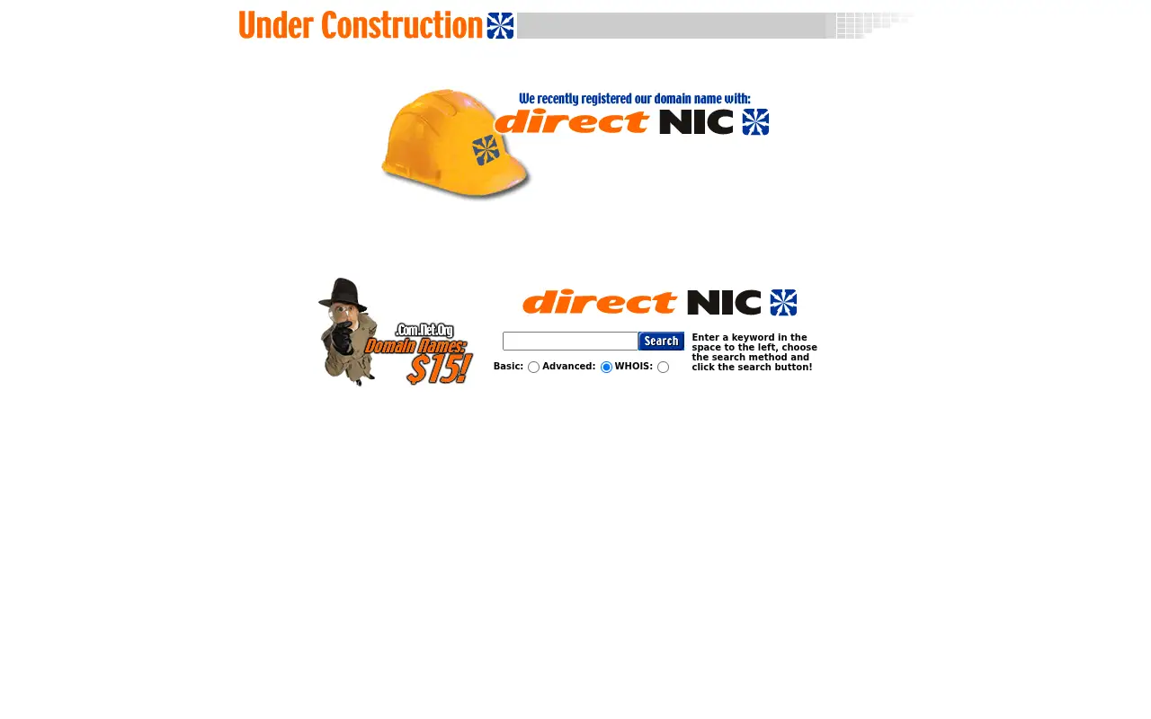 wisehosting.com in 2005