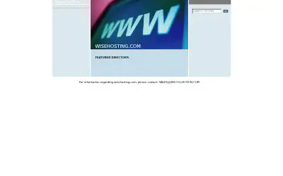 wisehosting.com in 2009