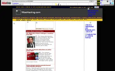 wisehosting.com in 2010
