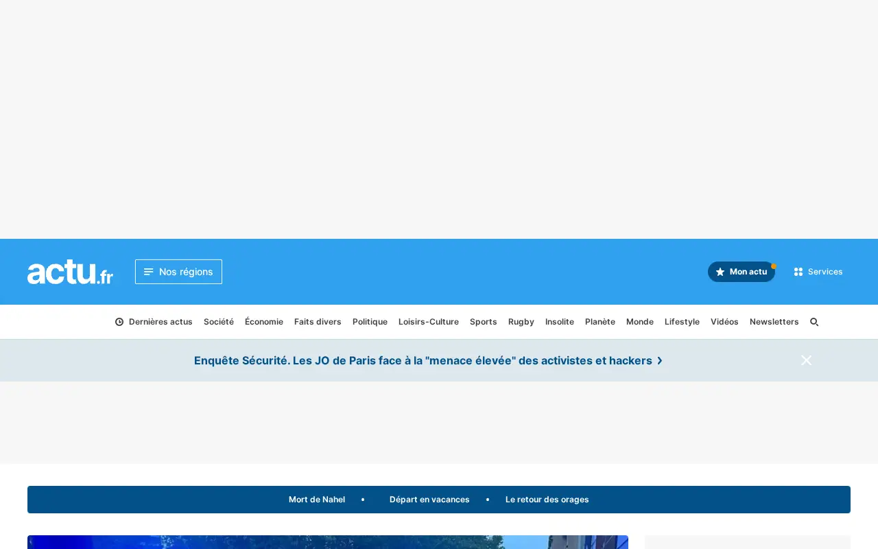 actu.fr in 2023