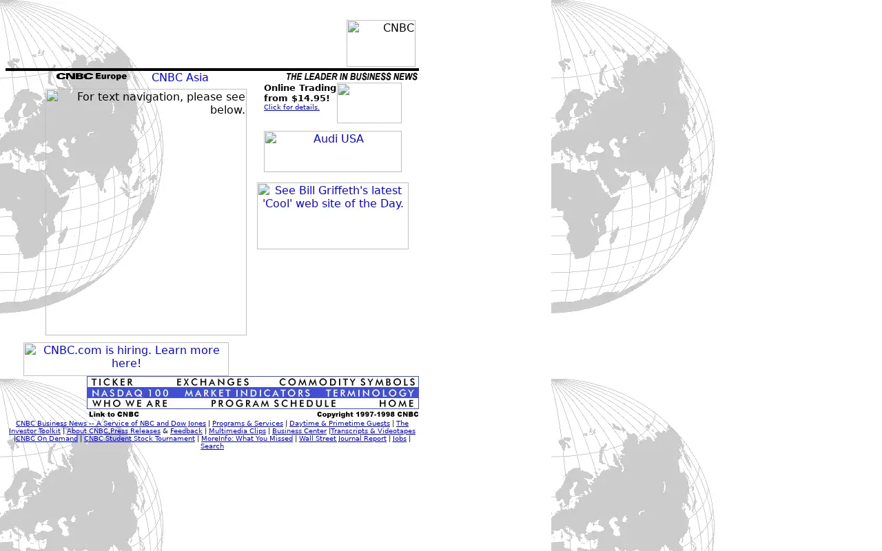 cnbc.com in 1999