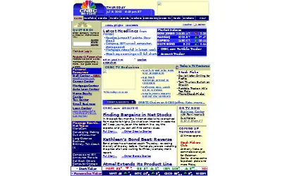 cnbc.com in 2000