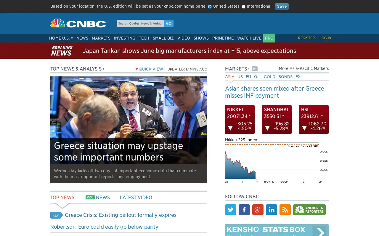 cnbc.com in 2015