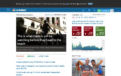 cnbc.com in 2016
