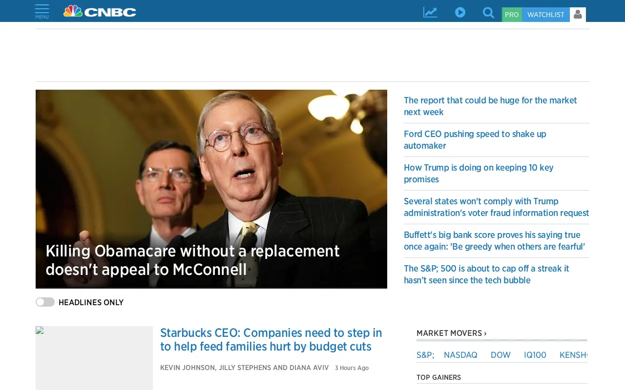 cnbc.com in 2017