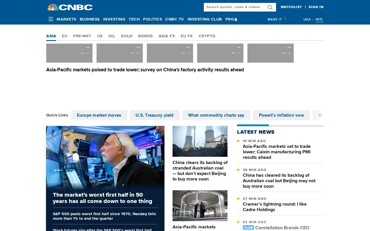 cnbc.com in 2022