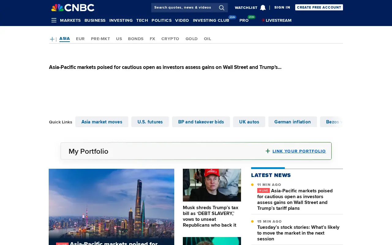 cnbc.com in 2025