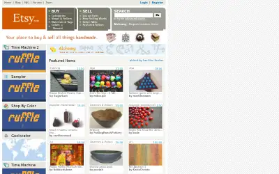 etsy.com in 2006
