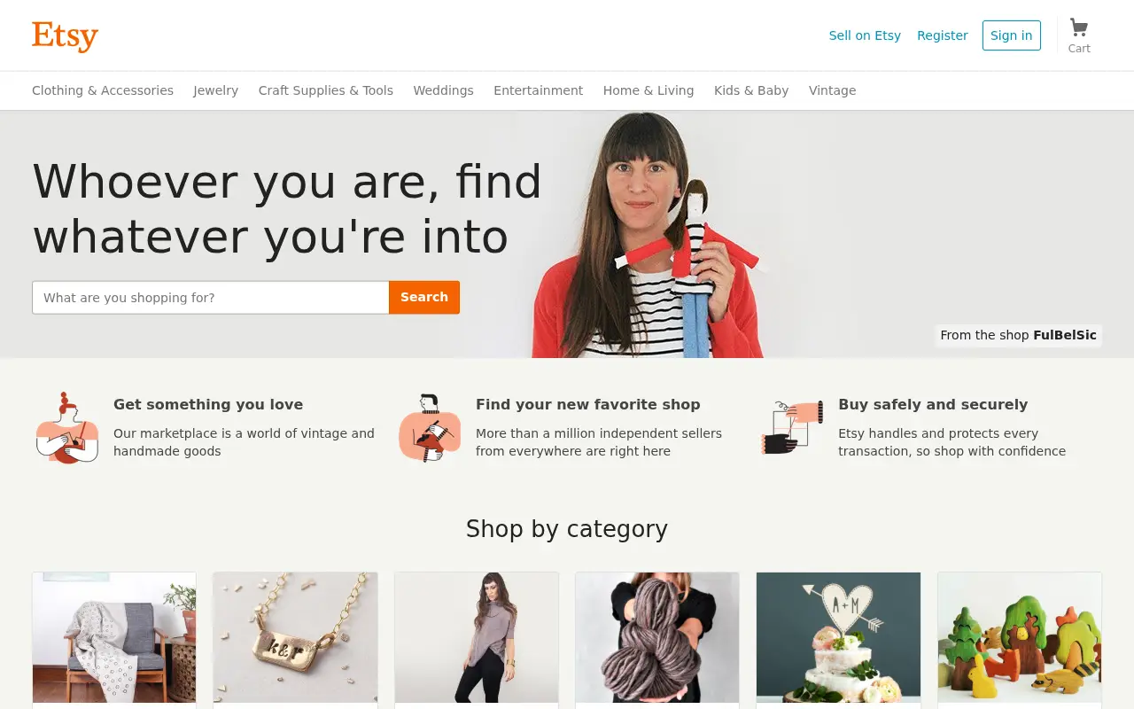 etsy.com in 2016