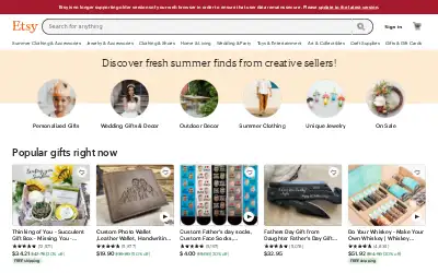 etsy.com in 2022
