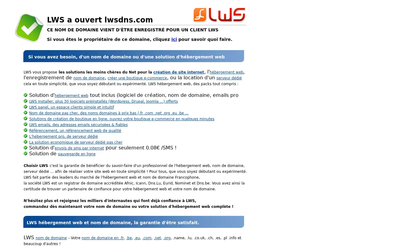 lwsdns.com in 2016