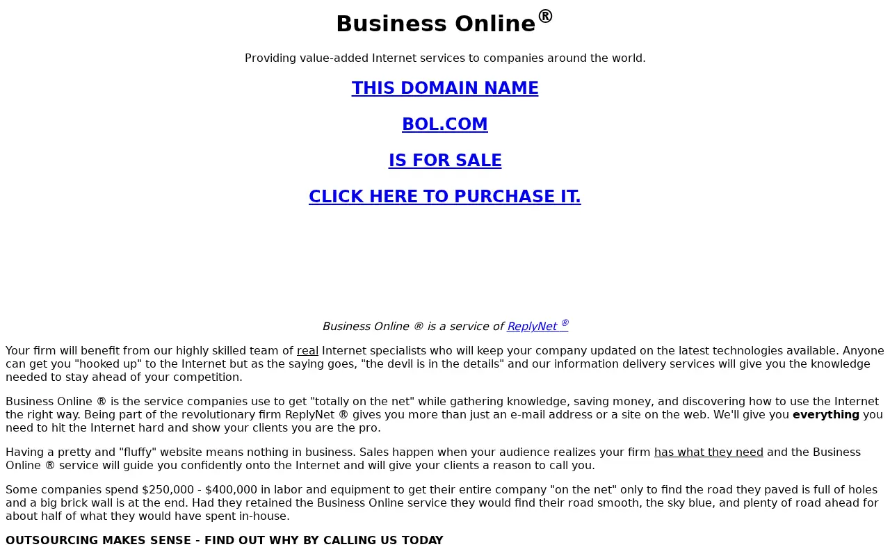 bol.com on April 1, 1997