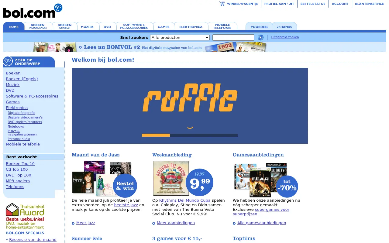 bol.com on July 3, 2007