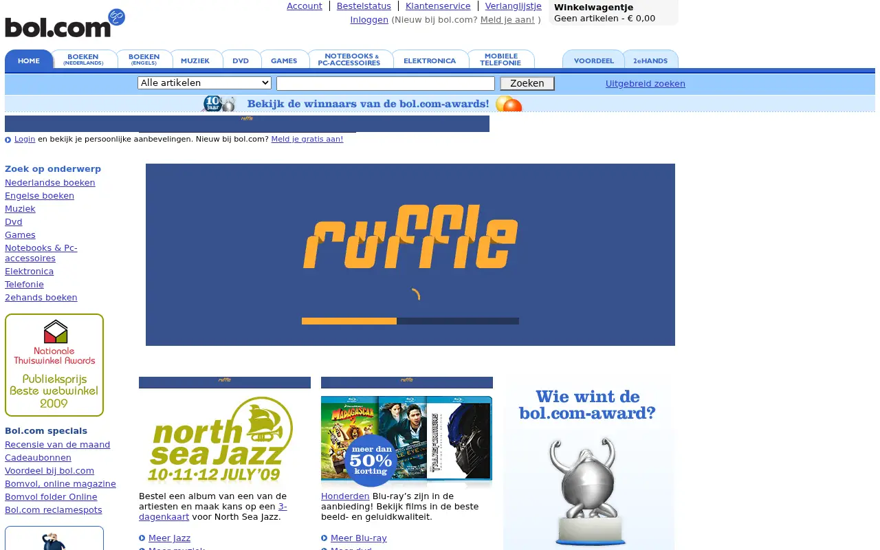 bol.com on June 26, 2009