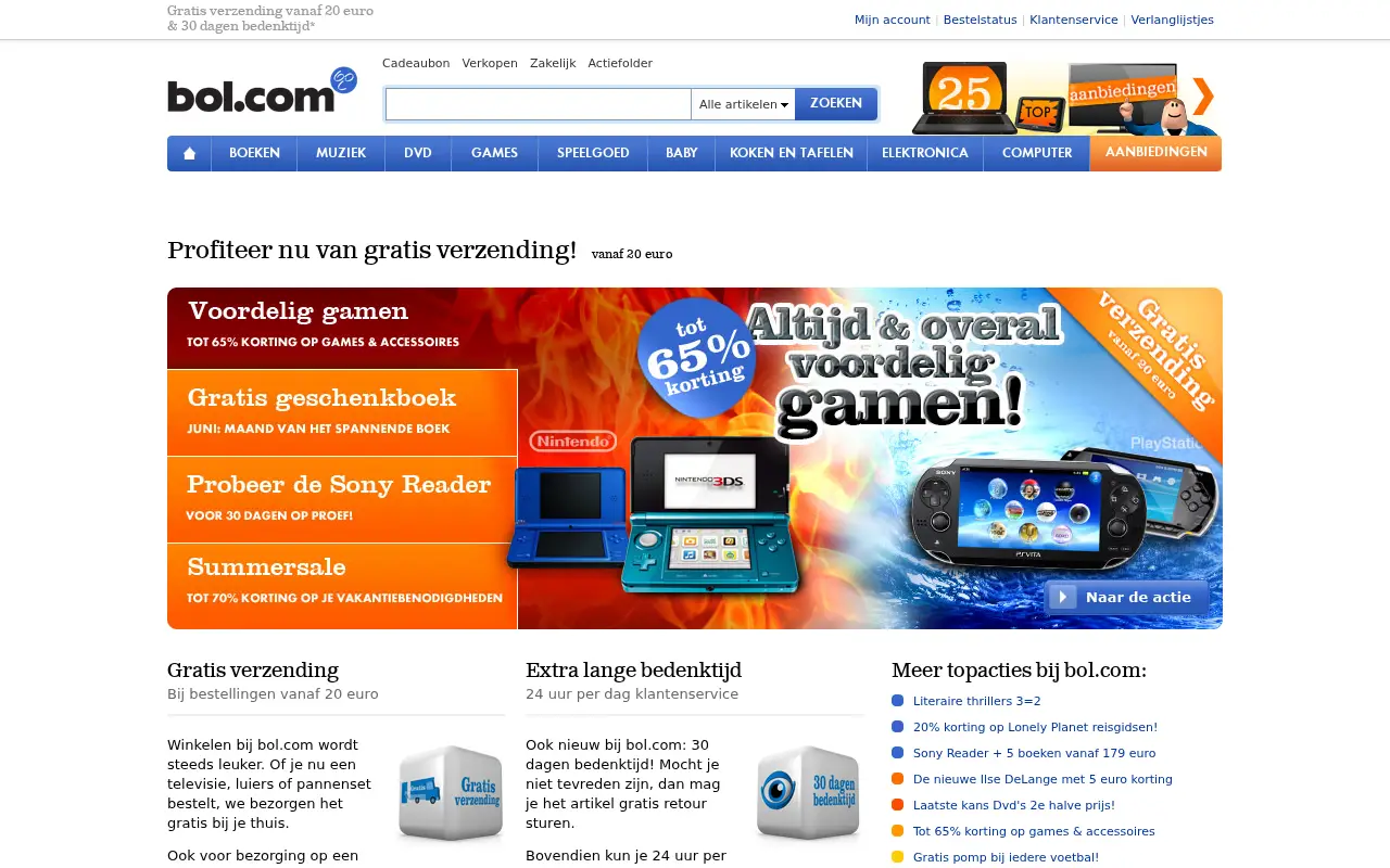bol.com in 2012