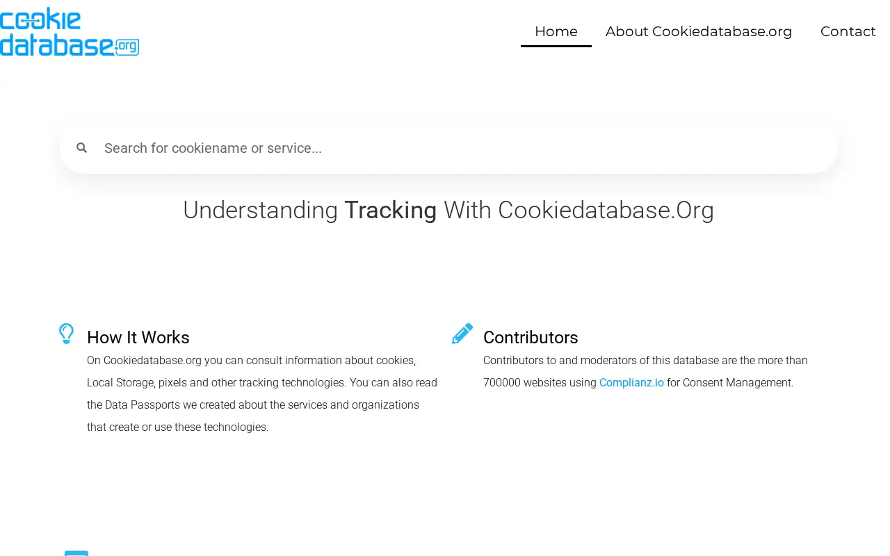 cookiedatabase.org in 2025