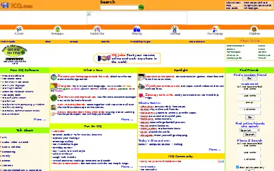 icq.com in 2000