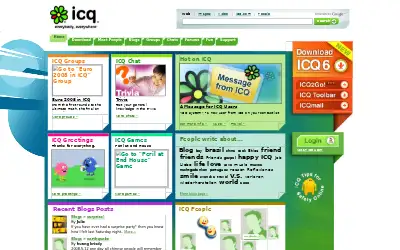 icq.com in 2008