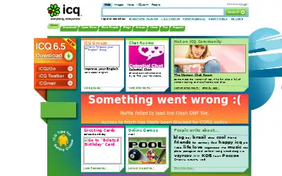 icq.com in 2009