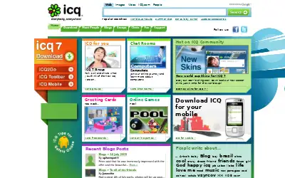 icq.com in 2010