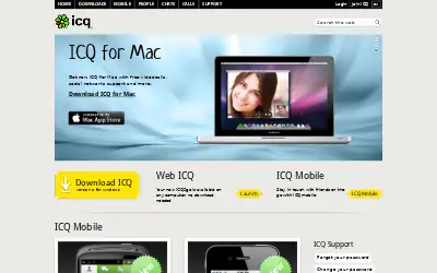 icq.com in 2014