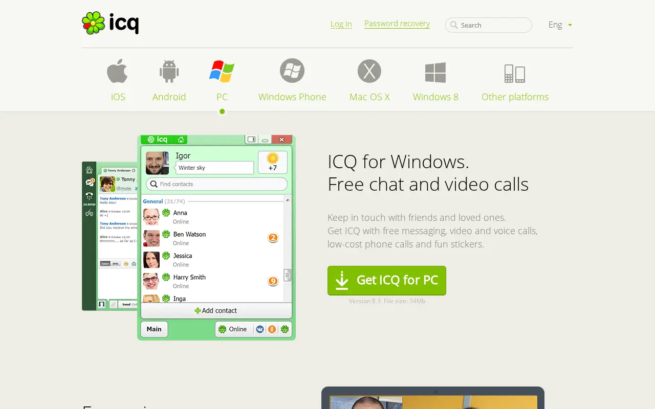 icq.com on July 1, 2015