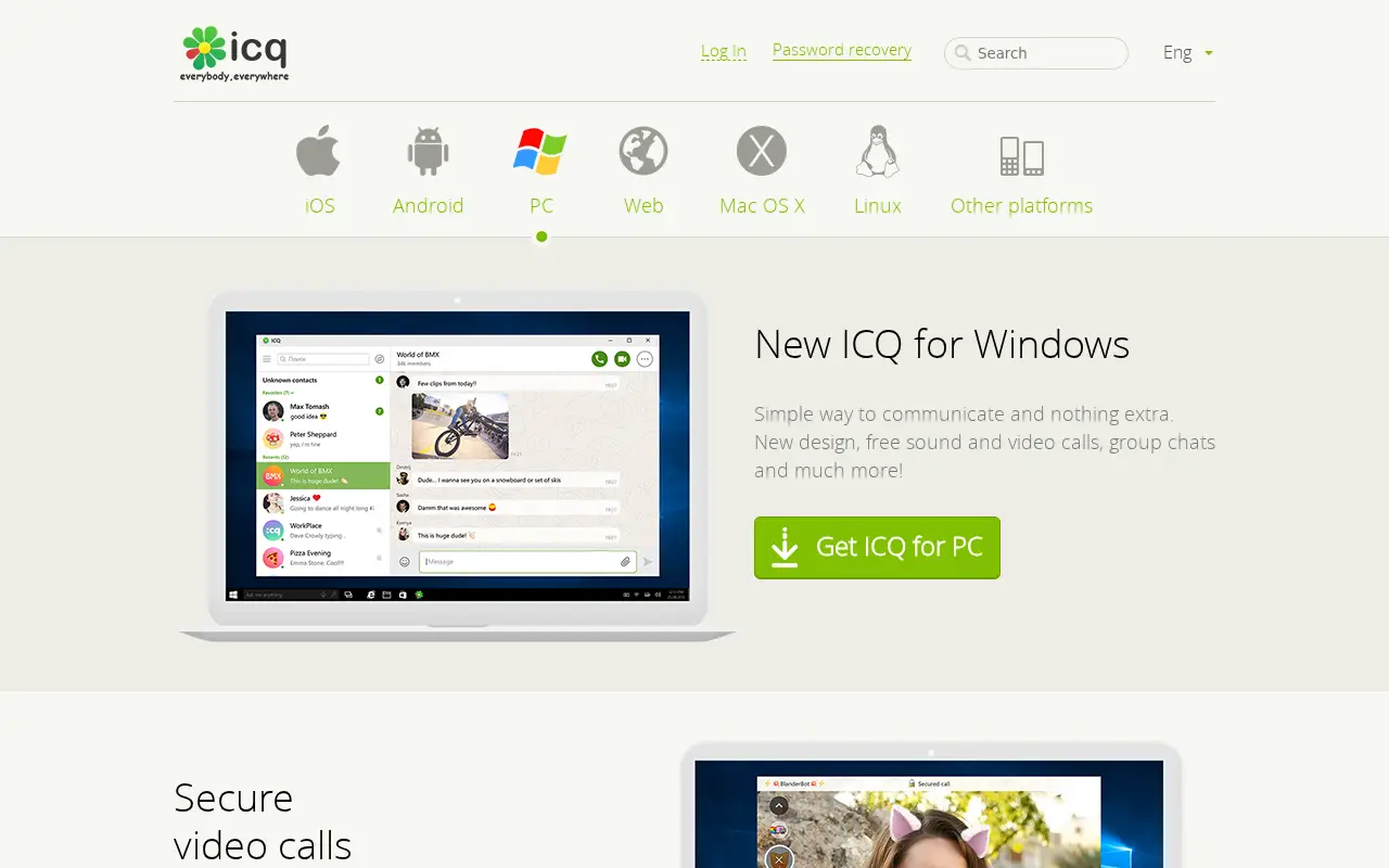 icq.com on July 1, 2017