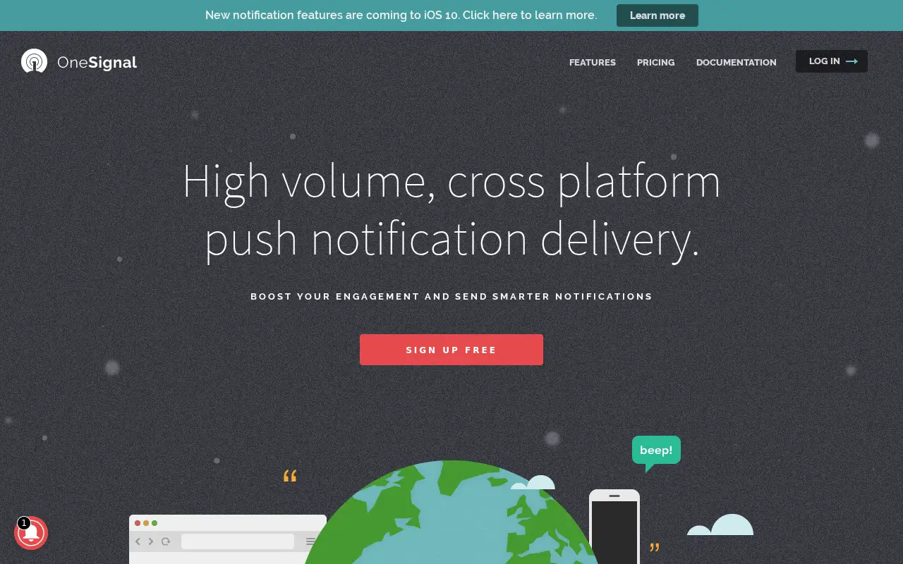 onesignal.com on July 8, 2016