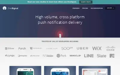 onesignal.com in 2017