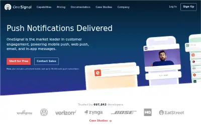 onesignal.com in 2019
