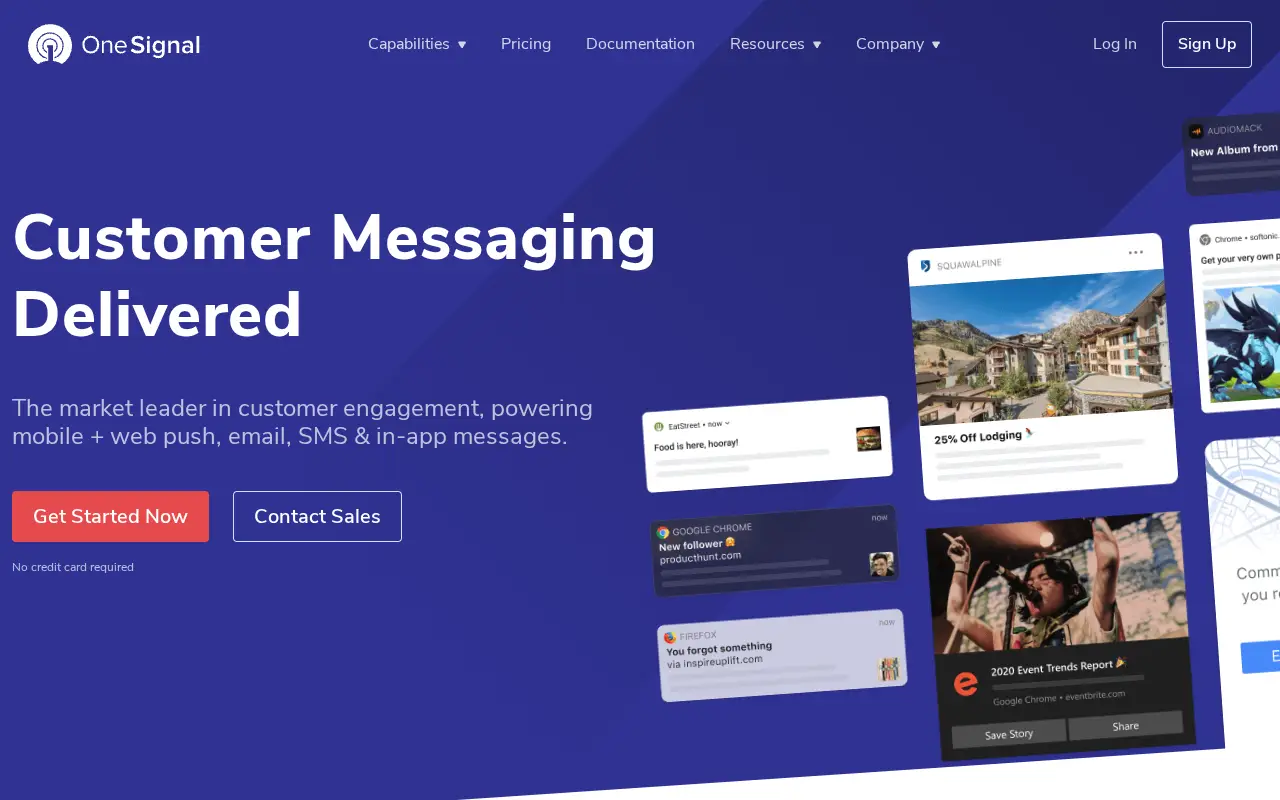 onesignal.com in 2021