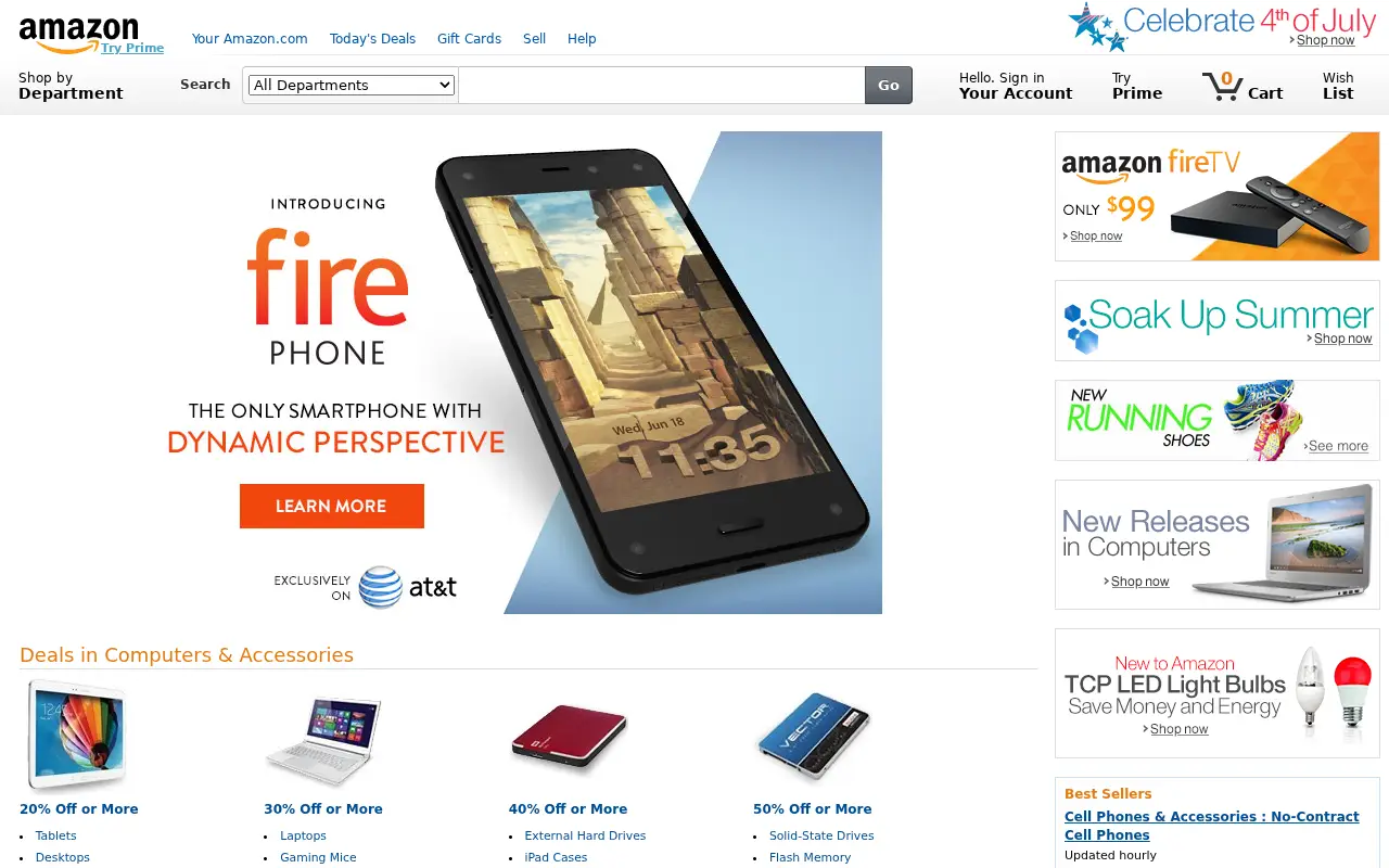 amazon.com in 2014