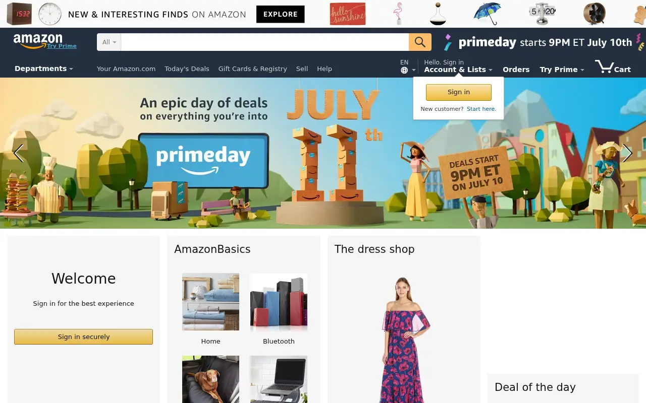 amazon.com in 2017