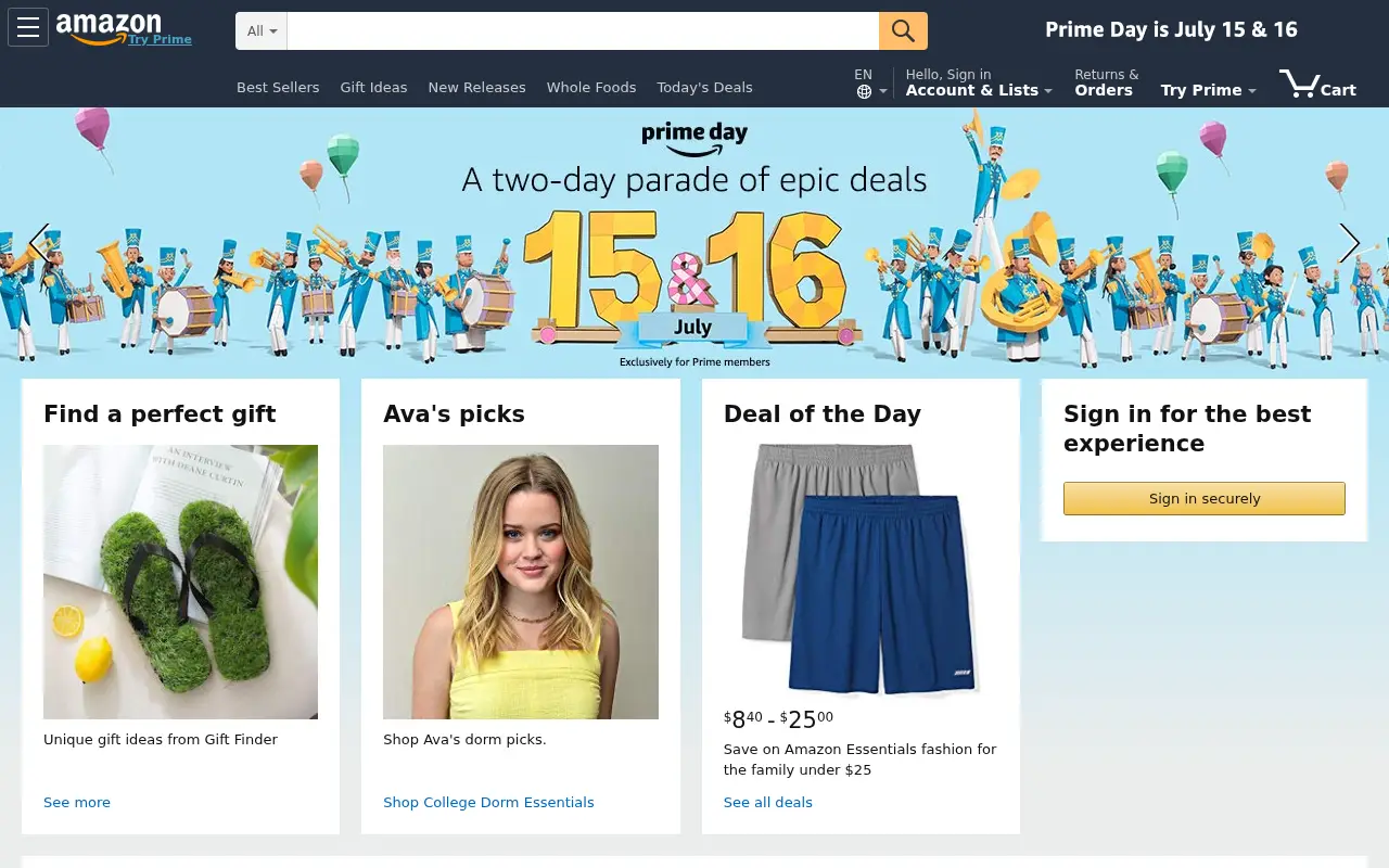 amazon.com on June 30, 2019