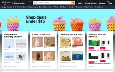 amazon.com on March 14, 2026