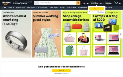 amazon.com on July 14, 2026