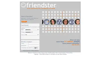friendster.com in 2005