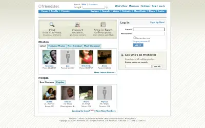 friendster.com in 2007