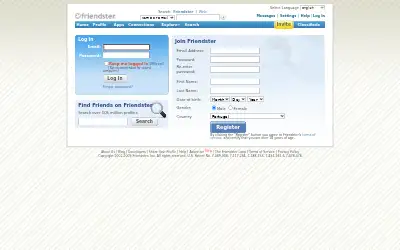 friendster.com in 2009