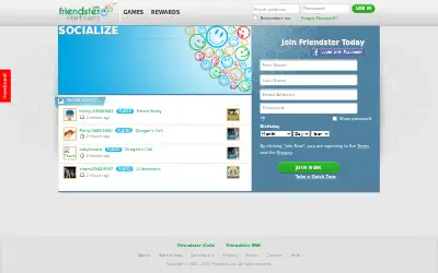 friendster.com in 2011