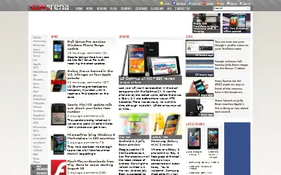 gsmarena.com in 2012