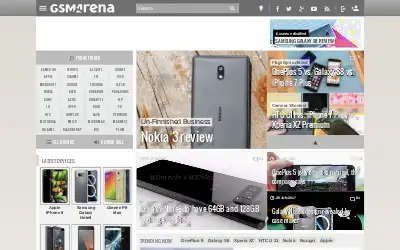 gsmarena.com in 2017