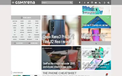 gsmarena.com in 2020