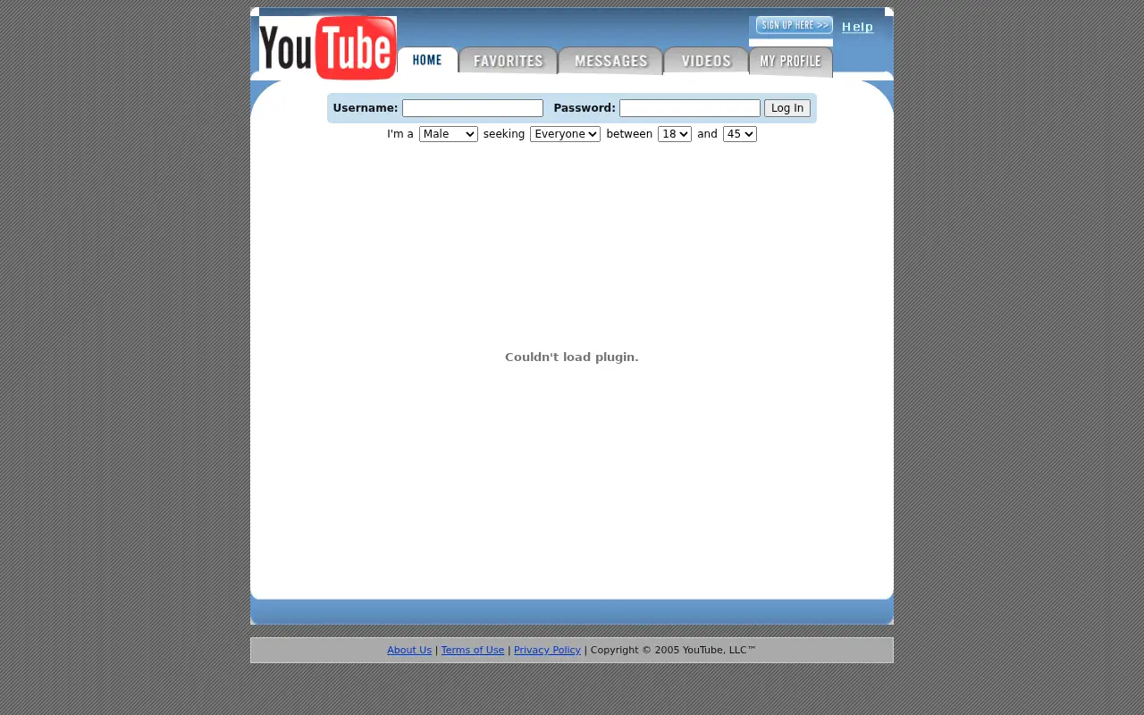 youtube.com on April 28, 2005