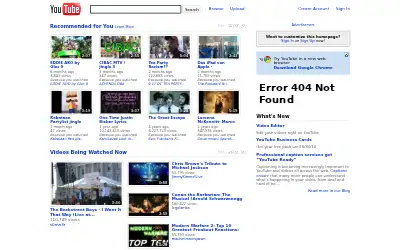 youtube.com in 2010