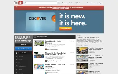 youtube.com in 2012