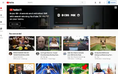youtube.com in 2020