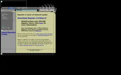 napster.com in 2000