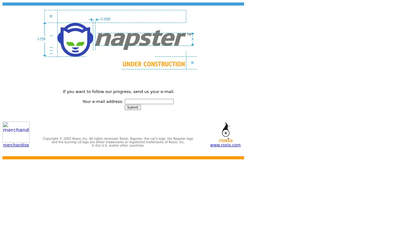napster.com in 2003